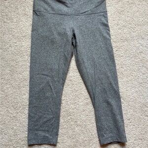 Lululemon Athletica Cropped Gray Leggings